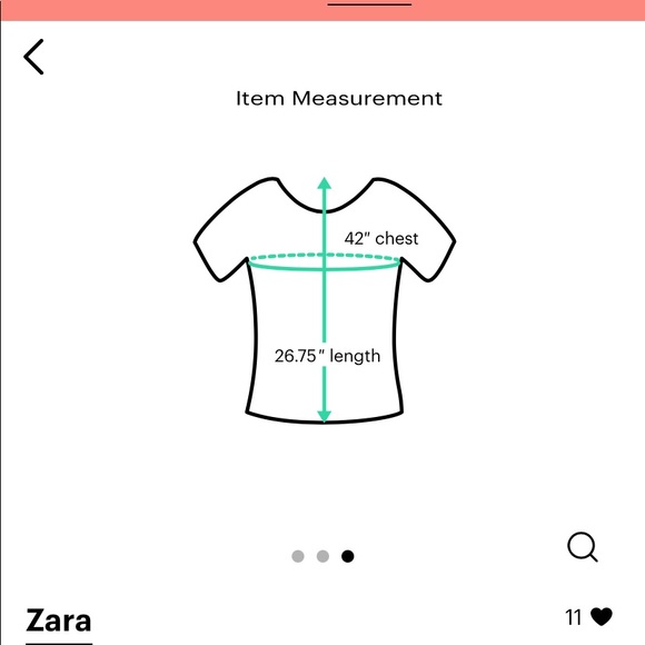 New & stunning zara blouse. - Picture 3 of 5